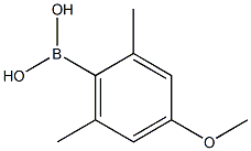 4-METHOXY-2,6-DIMETHYLPHENYLBORONIC ACID Structure