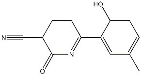  2,3-dihydro-6-(2-hydroxy-5-methylphenyl)-2-oxopyridine-3-carbonitrile