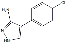 4-(4-chlorophenyl)-1H-pyrazol-3-amine Structure