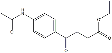 ethyl 4-(4-acetamidophenyl)-4-oxobutanoate