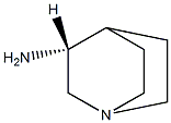 (R)-3-AMINO-1-AZABICYCOL[2,2,2]OCTANE Struktur