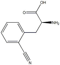 2-CYANOPHENYLALANINE Structure