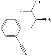 2-CYANOPHENYLALANINE Struktur