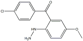 N-P-CHLOROBENZOYL-P-METHOXYPHENYL HYDRAZINE Structure