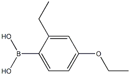 (4-ETHOXY-2-ETHYLPHENYL)BORONIC ACID,,结构式