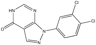  1-(3,4-DICHLORO-PHENYL)-1,5-DIHYDRO-PYRAZOLO[3,4-D]PYRIMIDIN-4-ONE