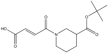  1-(3-CARBOXY-ACRYLOYL)-PIPERIDINE-3-CARBOXYLIC ACID TERT-BUTYL ESTER