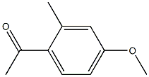 1-(4-METHOXY-2-METHYLPHENYL)ETHANONE Struktur