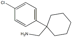 1-[1-(4-CHLOROPHENYL)CYCLOHEXYL]METHANAMINE Structure