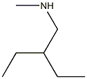 2-ETHYL-N-METHYLBUTAN-1-AMINE Structure