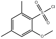2-METHOXY-4,6-DIMETHYLBENZENESULFONYL CHLORIDE,1021373-11-4,结构式