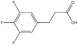 3-(3,4,5-TRIFLUOROPHENYL)PROPANOIC ACID,,结构式
