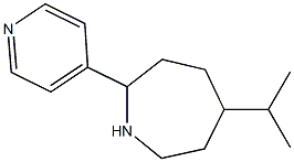 5-ISOPROPYL-2-PYRIDIN-4-YLAZEPANE 结构式