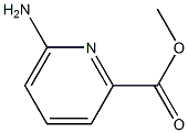 6-AMINO-PYRIDINE-2-CARBOXYLIC ACID METHYL ESTER 化学構造式