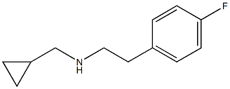 N-(CYCLOPROPYLMETHYL)-2-(4-FLUOROPHENYL)ETHANAMINE Struktur
