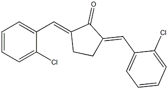 2,5-di(2-chlorobenzylidene)cyclopentan-1-one
