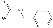 N-(2-pyridylmethyl)urea 化学構造式