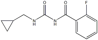  N-cyclopropylmethyl-N'-(2-fluorobenzoyl)urea