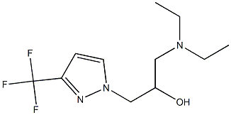  1-(diethylamino)-3-[3-(trifluoromethyl)-1H-pyrazol-1-yl]propan-2-ol