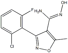 3-(2-chloro-6-fluorophenyl)-N'-hydroxy-5-methylisoxazole-4-carboximidamide|