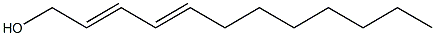 dodeca-2,4-dien-1-ol Structure