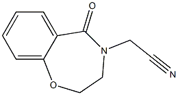 2-[5-oxo-2,3-dihydro-1,4-benzoxazepin-4(5H)-yl]acetonitrile Structure