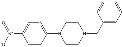 1-benzyl-4-(5-nitro-2-pyridinyl)piperazine
