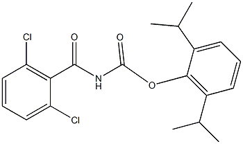 2,6-diisopropylphenyl N-(2,6-dichlorobenzoyl)carbamate