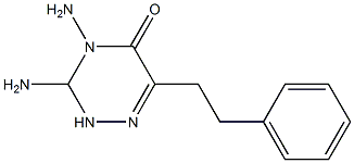 3,4-diamino-6-(2-phenylethyl)-1,2,4lambda~5~-triazin-5(2H)-one