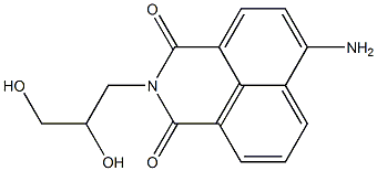 6-amino-2-(2,3-dihydroxypropyl)-1H-benzo[de]isoquinoline-1,3(2H)-dione