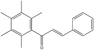 1-(Pentamethylphenyl)-3-phenylprop-2-en-1-one