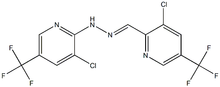 3-chloro-5-(trifluoromethyl)-2-pyridinecarbaldehyde N-[3-chloro-5-(trifluoromethyl)-2-pyridinyl]hydrazone Structure