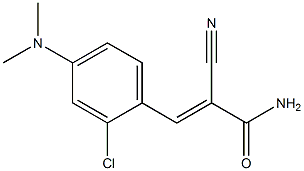 3-[2-chloro-4-(dimethylamino)phenyl]-2-cyanoacrylamide|