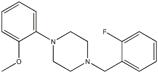  1-(2-fluorobenzyl)-4-(2-methoxyphenyl)piperazine