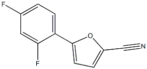 5-(2,4-difluorophenyl)-2-furonitrile Structure