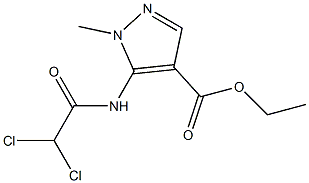 ethyl 5-[(2,2-dichloroacetyl)amino]-1-methyl-1H-pyrazole-4-carboxylate