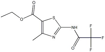  ethyl 4-methyl-2-[(2,2,2-trifluoroacetyl)amino]-1,3-thiazole-5-carboxylate