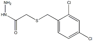 2-[(2,4-dichlorobenzyl)sulfanyl]acetohydrazide Structure