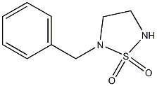 2-benzyl-1lambda~6~,2,5-thiadiazolane-1,1-dione,,结构式