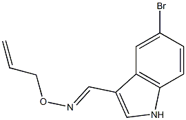  5-bromo-1H-indole-3-carbaldehyde O-allyloxime