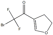 2-bromo-1-(4,5-dihydrofuran-3-yl)-2,2-difluoroethanone Structure