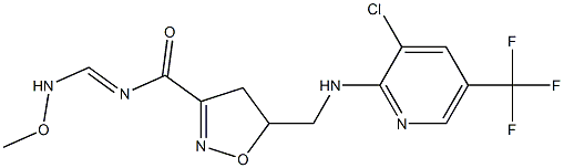  5-({[3-chloro-5-(trifluoromethyl)-2-pyridinyl]amino}methyl)-N-[(methoxyamino)methylene]-4,5-dihydro-3-isoxazolecarboxamide