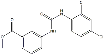 methyl 3-{[(2,4-dichloroanilino)carbonyl]amino}benzoate