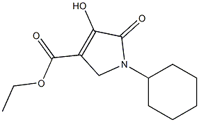 ethyl 1-cyclohexyl-4-hydroxy-5-oxo-2,5-dihydro-1H-pyrrole-3-carboxylate|