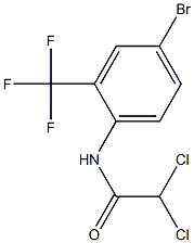 N1-[4-bromo-2-(trifluoromethyl)phenyl]-2,2-dichloroacetamide