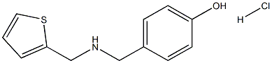 4-{[(2-thienylmethyl)amino]methyl}benzenol hydrachloride