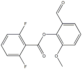 2-formyl-6-methoxyphenyl 2,6-difluorobenzoate