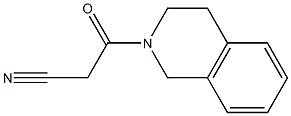 3-oxo-3-(1,2,3,4-tetrahydroisoquinolin-2-yl)propanenitrile Structure
