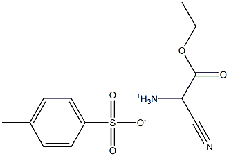 (1-cyano-2-ethoxy-2-oxoethyl)ammonium 4-methylbenzene-1-sulfonate