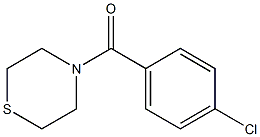 (4-chlorophenyl)(1,4-thiazinan-4-yl)methanone Structure